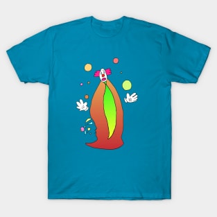 Sad Clown Juggling T-Shirt